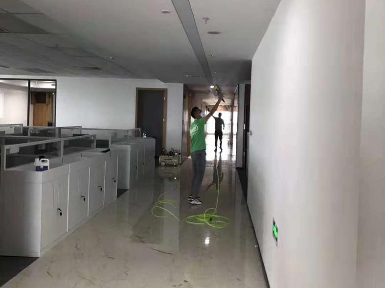 佛山市兴业银行新装修办公室除甲醛治理 佛山市金融银行新装修办公室除甲醛治理